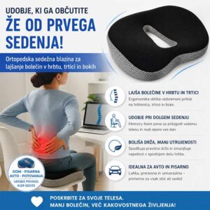 Ortopedska-sedezna-blazina-Memory-Foam-bolecina